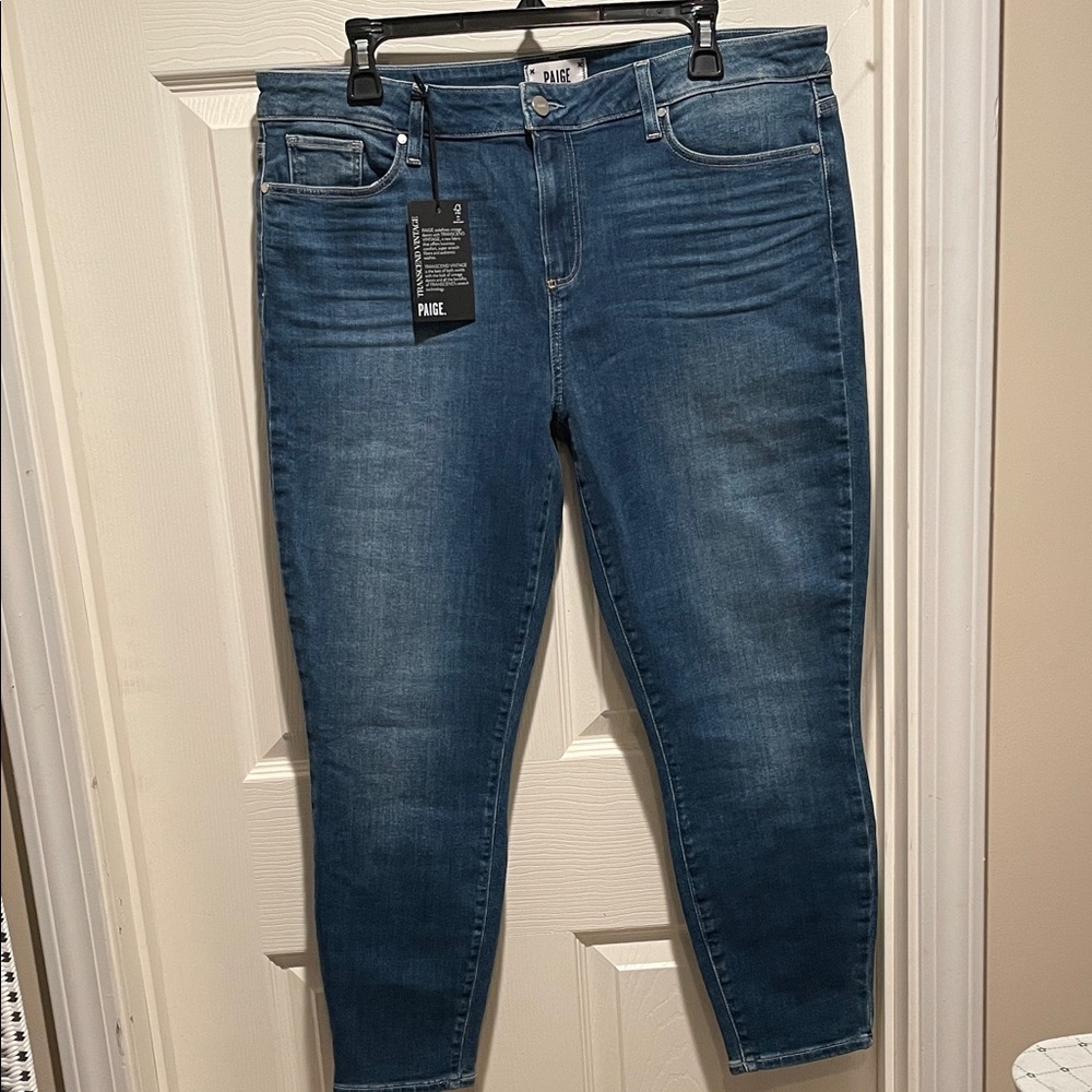 Paige Verdugo Crop skinny jeans
